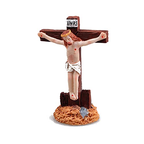 Aquarium-Dekoration, Jesus-Kruzifix, Dekoration, Skulptur, Statuen, Reptilien, kleines Terrarium, Schildkröte, Eidechse, Tanks Aquarium-Dekoration, Jesus-Kruzifix, Dekoration, Skulptur, Statuen, Reptilien, kleines Terrarium, Schildkröte, Eidechse, Tanks von Kocris Casa