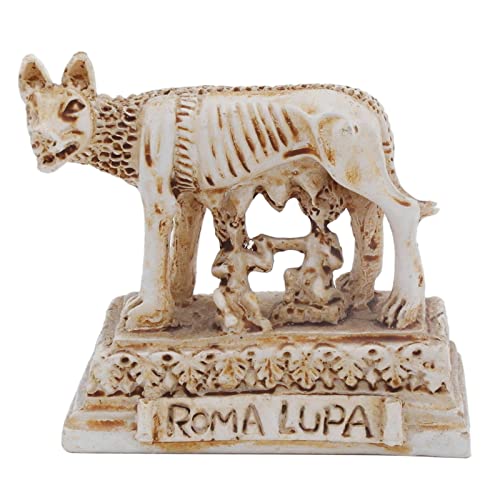 Kocris Casa Aquarium-Dekoration mit römischen Wolfen, antikes Rom, für Reptilien, Schildkröte, Eidechse, Spinnenbecken Kocris Casa Aquarium-Dekoration mit römischen Wolfen, antikes Rom, für Reptilien, Schildkröte, Eidechse, Spinnenbecken von Kocris Casa