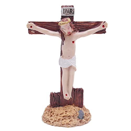 Kocris Casa Pyramidenförmige Pharao-Aquarium-Dekoration, Statuen, Skulptur, alte Ägypten, Reptilien, Schildkröte, Eidechse, Spinne, Aquarium, Terrarium, ägyptisches Dekor, Haustier (Jesus-Kruzifix) Kocris Casa Pyramidenförmige Pharao-Aquarium-Dekoration, Statuen, Skulptur, alte Ägypten, Reptilien, Schildkröte, Eidechse, Spinne, Aquarium, Terrarium, ägyptisches Dekor, Haustier (Jesus-Kruzifix) von Kocris Casa