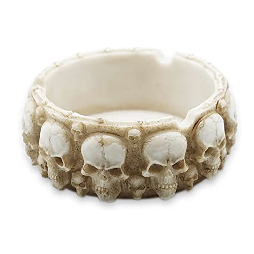 Kocris Casa Totenkopf-Aschenbecher, Harz, Halloween, Skelett, Toten, Gothic, Zigarren, Raucher, Zigarren-Aschenbecher, gruselig, coole Dekoration, lustige Geschenke für Raucher Männer Kocris Casa Totenkopf-Aschenbecher, Harz, Halloween, Skelett, Toten, Gothic, Zigarren, Raucher, Zigarren-Aschenbecher, gruselig, coole Dekoration, lustige Geschenke für Raucher Männer von Kocris Casa