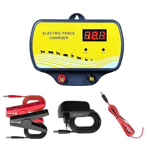 Kocusu Weidezaungerät 230V,2 Joule,12kV Elektrozaun mit IP65 Wasserdicht und LED Anzeige für bis zu 10KM Reichweite,Elektrischer Weidezaun für Geflügel, Nutztieren, Haustieren, Gärten Kocusu Weidezaungerät 230V,2 Joule,12kV Elektrozaun mit IP65 Wasserdicht und LED Anzeige für bis zu 10KM Reichweite,Elektrischer Weidezaun für Geflügel, Nutztieren, Haustieren, Gärten von Kocusu