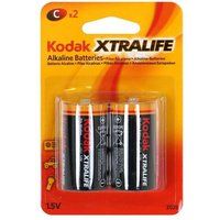 Batterie Kodak alkaline xtralife c lr14 blister2 von Kodak