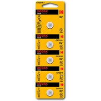 Blisterbatterien Kodak button lithium ultra 2016 blister perforierter Karton - 5 Batterien von Kodak