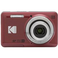 Kodak Pixpro FZ55 Friendly Zoom Digitalkamera 16 Megapixel Opt. Zoom: 5 x Rot Full HD Video, HDR-Vid von Kodak