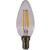 Led-Glühbirne Kodak filament crystal candle c37 - e14 - 470lm - warm 3000k - 4w=40w - nicht dimmbar von Kodak