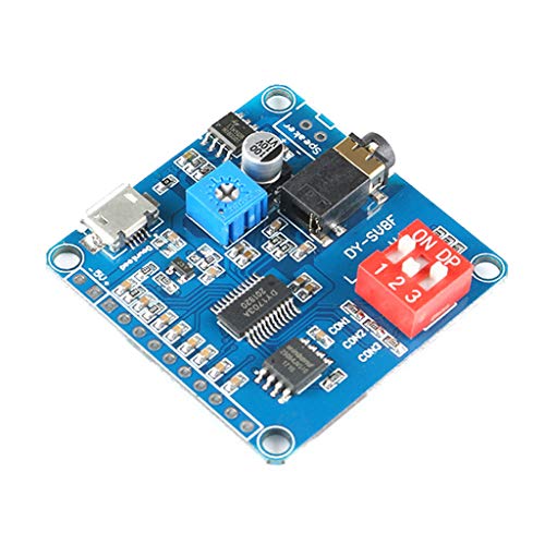 Kodbww DY-SV8F MP3-Musik-Layout, Sprachlayback, Modulplatine, Serielle Steuerung/Karte, elektronische Komponenten, elektronische Komponenten von Kodbww