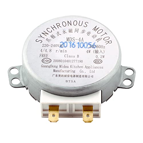 Kodbww für Mikrowellenherd-Teile, Mikrowellenherd-Synchronmotor, Tablettmotoren MDS-4A AC220-240V 50/60Hz, Metall von Kodbww