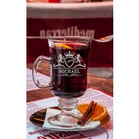 Teeglas Grogglas Mit Persönlicher Gravur Von Name Und Geburtsjahr - 200 Ml Fassungsvermögen von Kodelandia