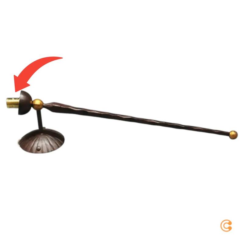 B-Ware Kögl Wandlampe Leuchte Antico Scavoglas Rund Höhe 73 Cm Siehe Text/Foto B-Ware Kögl Wandlampe Leuchte Antico Scavoglas Rund Höhe 73 Cm Siehe Text/Foto von Kögl