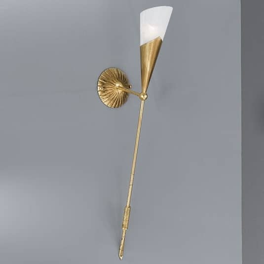 Kögl Goldfarbene Wandfackel Ricarda Wandleuchte Deko Wandleuchte Bilderleuchte E B-Ware Kögl Goldfarbene Wandfackel Ricarda Wandleuchte Deko Wandleuchte Bilderleuchte E B-Ware von Kögl