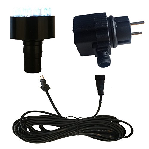 Köhko 1er-Komplettset Quellsteinbeleuchtung Springbrunnen Beleuchtung LED + Netzteil Teichbeleuchtung 1er-Set Köhko 1er-Komplettset Quellsteinbeleuchtung Springbrunnen Beleuchtung LED + Netzteil Teichbeleuchtung 1er-Set von Köhko
