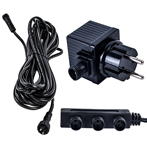 Köhko 3er-Set Stromverteiler mit Trafo für LED-Ring-Beleuchtung Springbrunnen Quellstein Netzteil 29013 3er-Set Köhko 3er-Set Stromverteiler mit Trafo für LED-Ring-Beleuchtung Springbrunnen Quellstein Netzteil 29013 3er-Set von Köhko