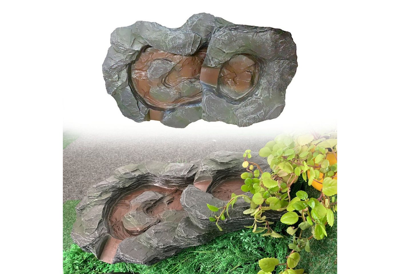 Köhko Bachlauf Bachlaufelement "Greifenstein" 3-teilige-Set mit Becken und Pumpe Köhko Bachlauf Bachlaufelement "Greifenstein" 3-teilige-Set mit Becken und Pumpe von Köhko