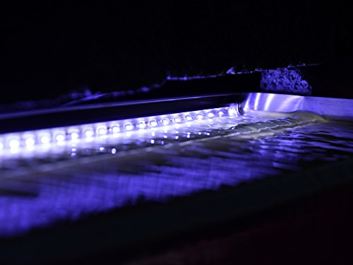 Köhko LED-Beleuchtung Leiste 60 cm wasserdicht für Wasserfall Alberta (15-150 cm) von Köhko