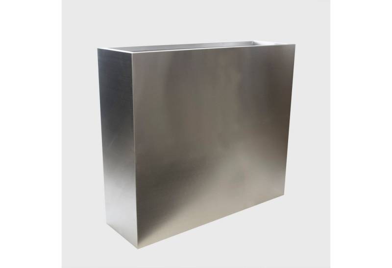 Köhko Pflanzkübel Hochbeet aus Edelstahl matt gebürsteter Pflanztrog eckig & groß von Köhko