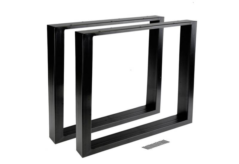 Köhko Tischbein 2er Set (1 Paar) Tischkufen& Tischbeine Tischuntergestell Möbelfüße von Köhko
