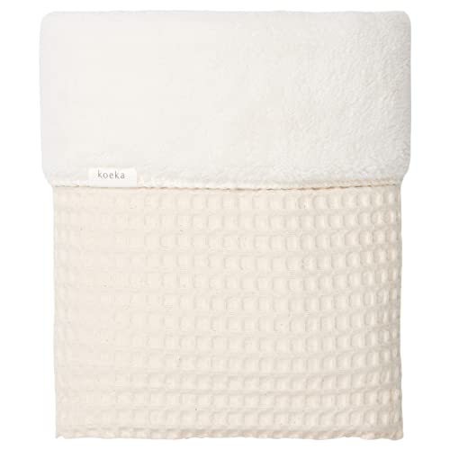 Koeka Einzelnedecke - Tagesdecke - Wohndecke - Mit Teddyfutter - Oslo - Waffelstoff Aus Baumwolle - Waschbar - Koeka Einzelnedecke - Tagesdecke - Wohndecke - Mit Teddyfutter - Oslo - Waffelstoff Aus Baumwolle - Waschbar - von Koeka