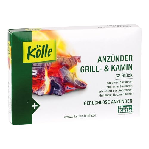 Anzünder Grill & Kamin, aus Paraffin, 32 Stück von Kölle