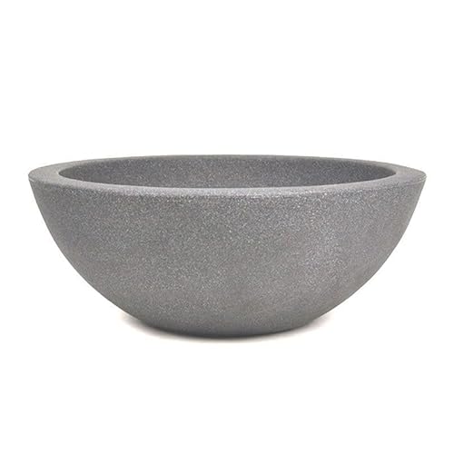 Kölle Pflanzschale Leila grau, Ø 52 cm x H20 cm, Erdvol. 24 l von Kölle