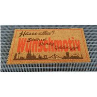 Fussmatte Köln Skyline - Personalisiert Fussmatte Köln Skyline - Personalisiert von KoelscheManufaktur