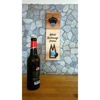 Kölsche Beatmungsstation - Flaschenöffner Wandmontage von KoelscheManufaktur