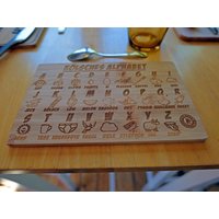 Frühstücksbrettchen, "Kölsches Abc" von KoelscheManufaktur