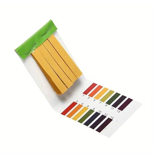 König Design 800 Stück pH-Wert Teststreifen Messbereich von 1 bis 14 - Testpapier Lackmuspapier Universeller Indikator für Wasser, Erde, Getränke und mehr von König Design