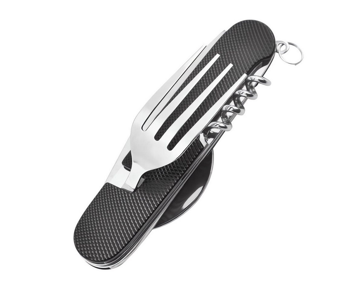 König Design Besteck-Set 6 in 1 Camping Besteck Set Klappbar, 1 Personen, Reisebesteck Outdoor Bundeswehr Feldbesteck König Design Besteck-Set 6 in 1 Camping Besteck Set Klappbar, 1 Personen, Reisebesteck Outdoor Bundeswehr Feldbesteck von König Design