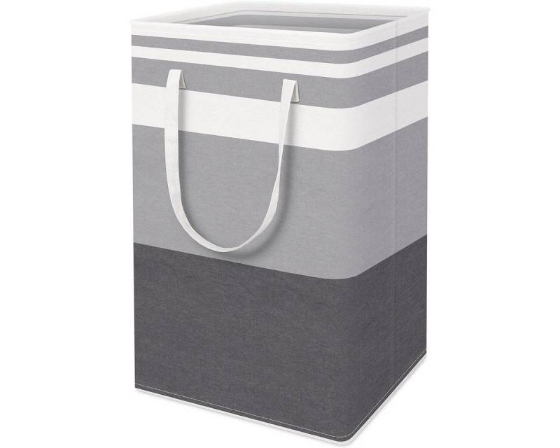 König Design Wäschetonne Wäschesack Wäschesammler Wäschebox Wäschekorb 75 Liter freistehend (1 St), Wäschetrenner Wäschesortierer zusammenklappbar von König Design