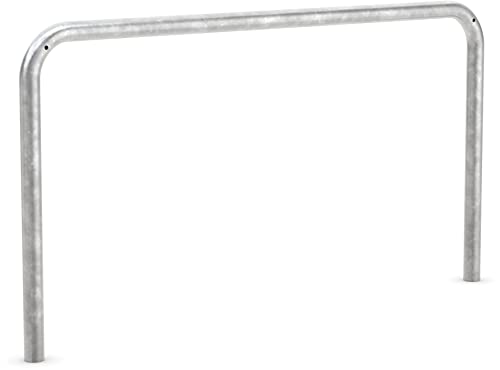 Anlehnbügel 9130 | 1500mm | Fahrradständer für 2 Fahrräder | zum Einbetonieren | Anlehnbügel Anlehnparker Einzelständer Fahrradanlehnbügel Radständer | Dreifke® von König Werbeanlagen