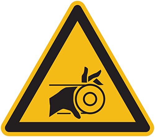 Dreifke® Aufkleber Warnschild, Warnung vor Handverletzung durch Riemenantrieb - praxisbewährt Folie selbstklebend gelb/schwarz/Randfarbe: schwarz 5 6 Stk. Dreifke® Aufkleber Warnschild, Warnung vor Handverletzung durch Riemenantrieb - praxisbewährt Folie selbstklebend gelb/schwarz/Randfarbe: schwarz 5 6 Stk. von König Werbeanlagen
