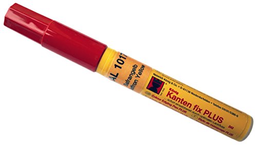 König Lackstift Kanten-Fix PLUS 11ml RAL Lack im Reparaturstift (RAL 1017 - Safrangelb) von König