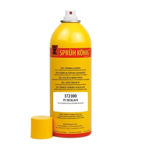 Sprühlack seidenmatt 150ml zur Reparatur von Parkett und Holzoberflächen von König