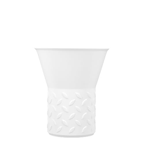KPM Berlin MANDORLA Vase, Biskuitporzellan - Handmade, Porzellanvase im Geschenkkarton, weiß (20 cm) von Königliche Porzellan-Manufaktur Berlin