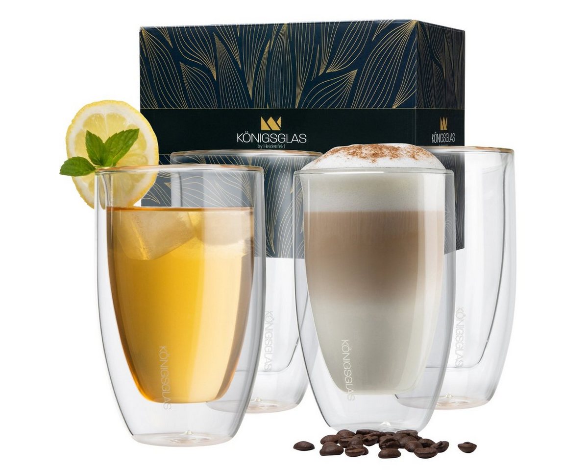 Königsglas Latte-Macchiato-Glas Latte Macchiato Glas 300 ml Cappuccino Gläser-Set doppelwandig, Kaffeetasse, 2/4er Glas Set Trinkglas Thermoglas Kaffee Teeglas Kaffeegläser Tasse Königsglas Latte-Macchiato-Glas Latte Macchiato Glas 300 ml Cappuccino Gläser-Set doppelwandig, Kaffeetasse, 2/4er Glas Set Trinkglas Thermoglas Kaffee Teeglas Kaffeegläser Tasse von Königsglas