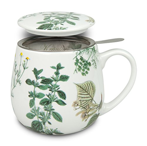 Könitz Tea for One, Porzellan, Mehrfarbig, 13.2 x 8.2 x 9.7 cm von Könitz