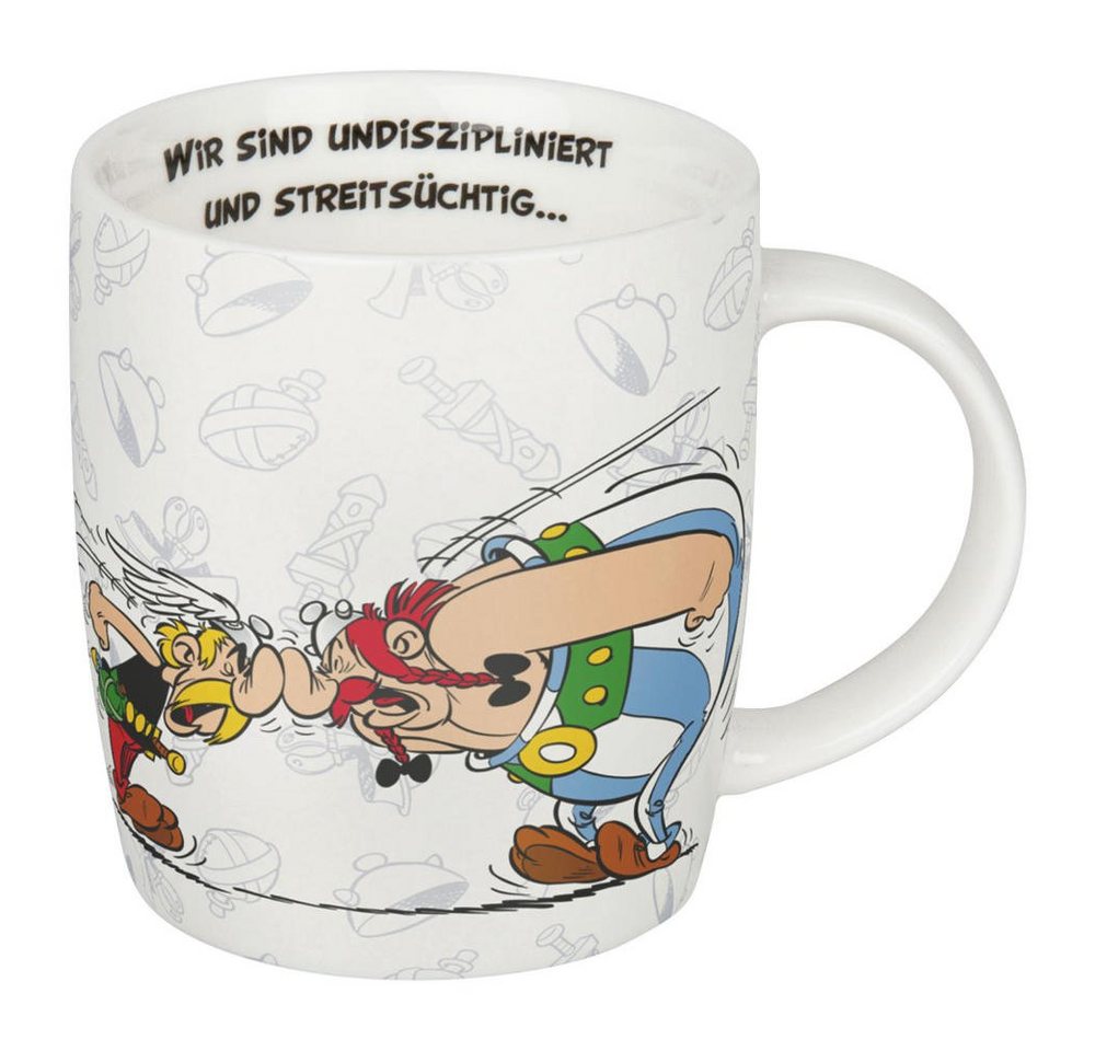 Könitz Becher Asterix Aber Wir Lieben 380 ml, New Bone China von Könitz