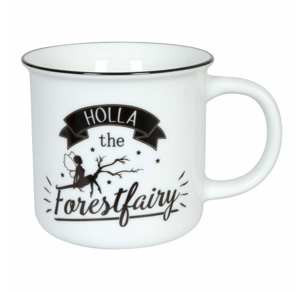 Könitz Becher DEnglish forestfairy, Porzellan von Könitz