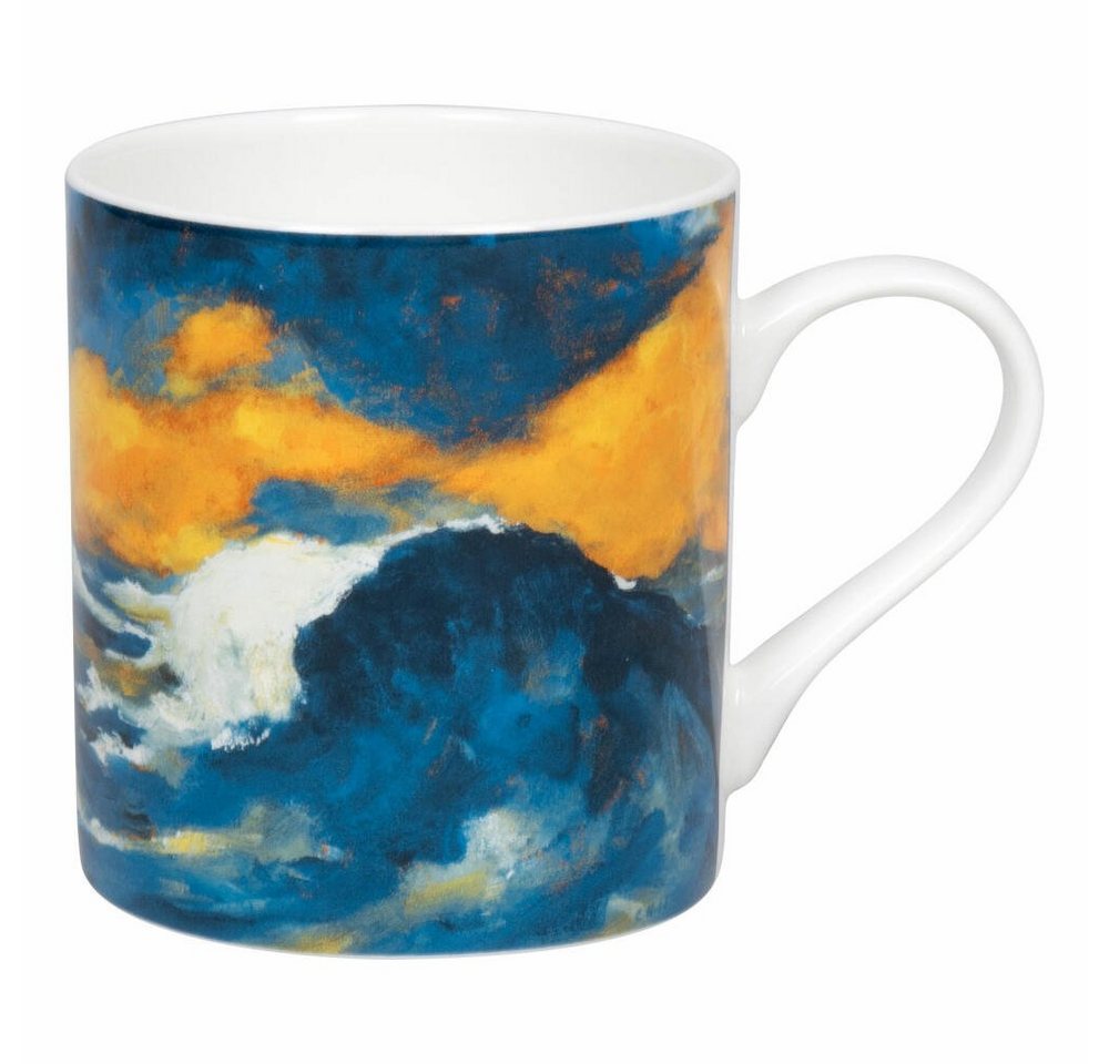 Könitz Becher Hohe Sturzwelle - Emil Nolde, 385 ml, New Bone China von Könitz