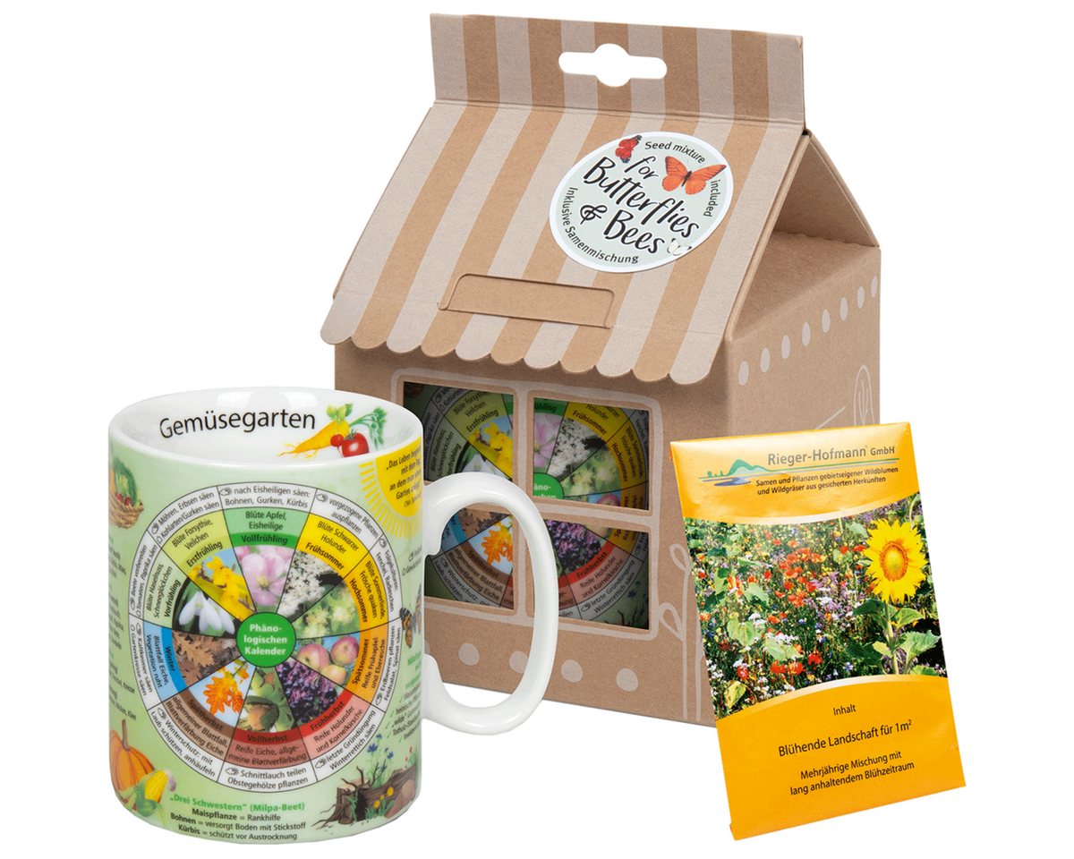 Könitz Becher Konitz Becher mit Samentüte im GK Wissensbecher Gemüsegarten, 11 5 von Könitz
