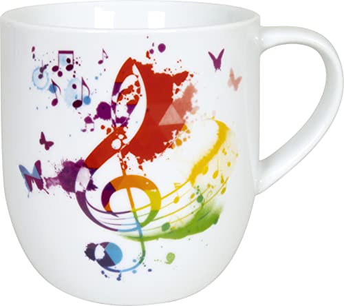 Könitz Becher On Colour Clef, Kaffeebecher, Tasse, Kaffeetasse, Porzellan, 580 ml, 11 1 195 2647 Könitz Becher On Colour Clef, Kaffeebecher, Tasse, Kaffeetasse, Porzellan, 580 ml, 11 1 195 2647 von Konitz