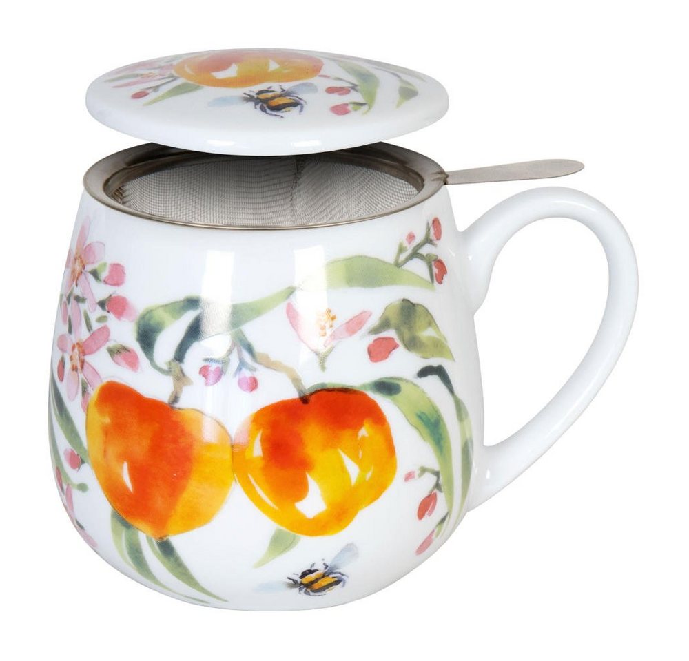 Könitz Becher Tea For You Fruity Tea Peach - Victoria Lowe, Porzellan von Könitz
