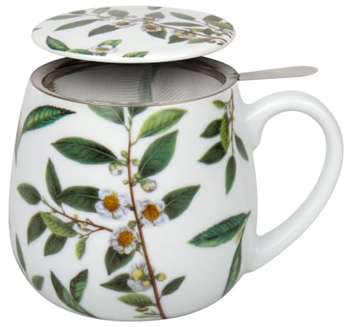 Könitz Becher mit Sieb und Deckel 420 ml My favourite tea Grüner Tee/Teebecher von Konitz