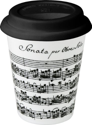 Könitz Coffee-to-Go Tasse – Vivaldi Libretto – Weiß von Konitz