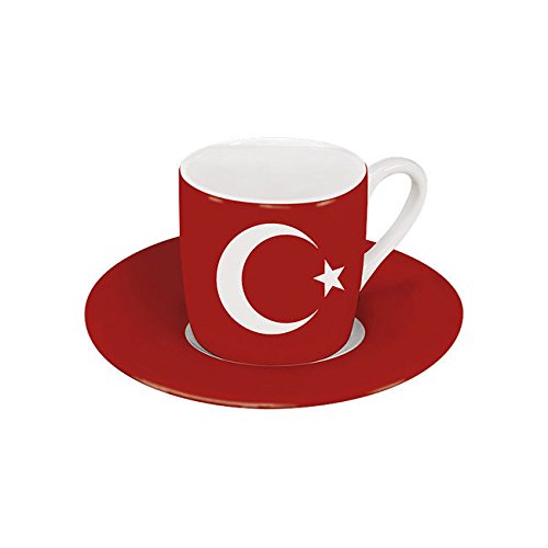 Könitz Espressoset Flaggen Türkei von Könitz