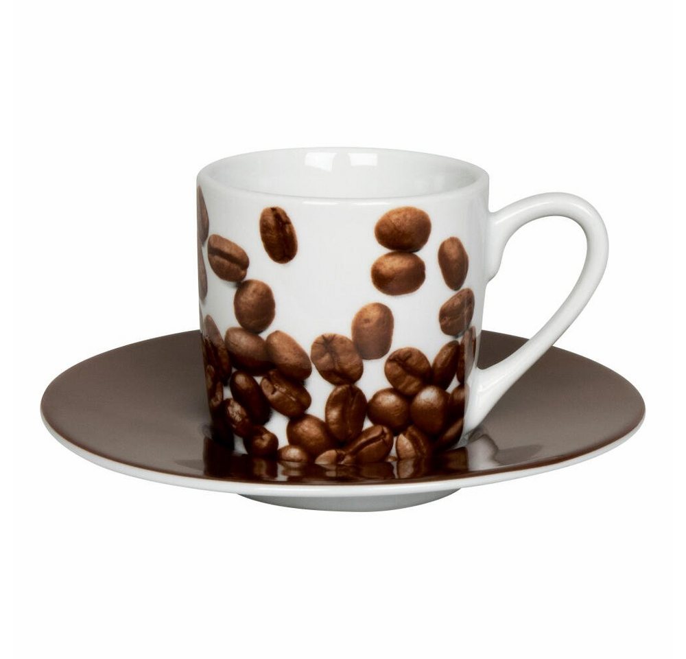 Könitz Espressotasse Coffee Beans, 85 ml, Porzellan von Könitz