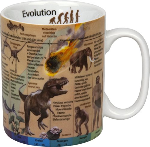 Könitz Kaffeebecher Wissensbecher (Evolution (German)) von Könitz