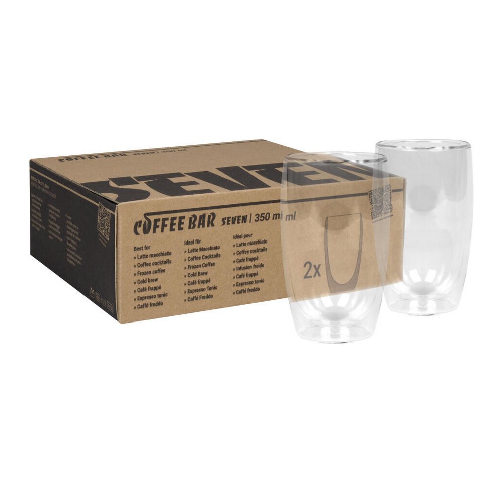 Könitz Latte-Macchiato-Glas Coffee Bar SEVEN, 350 ml, Glas von Könitz
