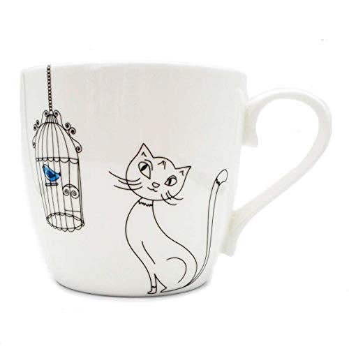 Könitz Tasse Cats and Birds von Könitz