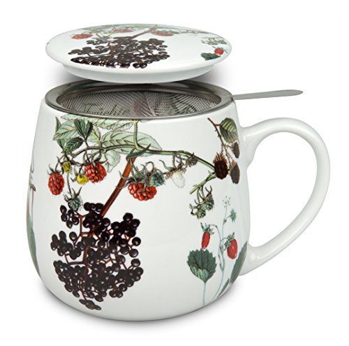 Könitz Tea for One, Porzellan, Mehrfarbig, 13.2 x 8.2 x 9.7 cm von Könitz